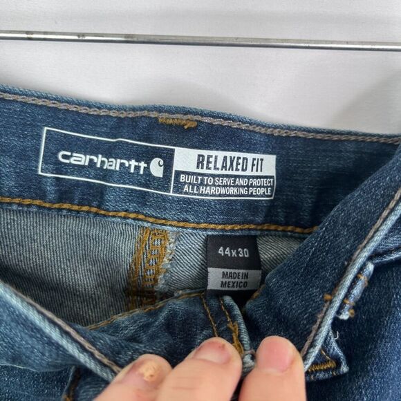 Carhartt Rugged Flex Relaxed Fit 5 Pocket Jean Size 44/29 - Picture 5 of 9